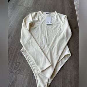 Zara Soft Cream Bodysuit